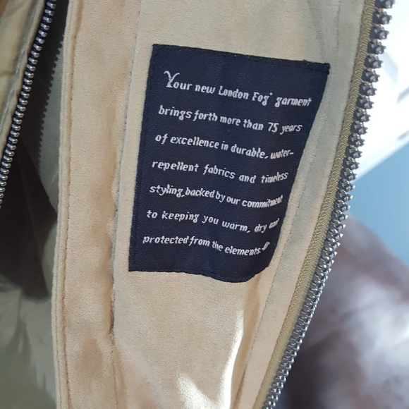 London Fog jacket like New! Soft, Large - Picture 3 of 8